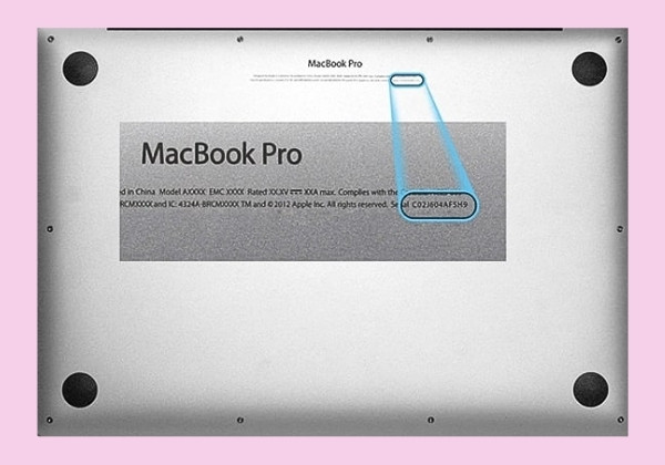 Cách Check Serial Macbook