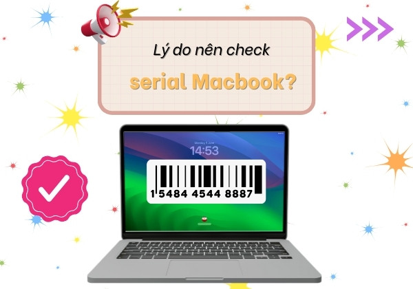 Cách Check Serial Macbook