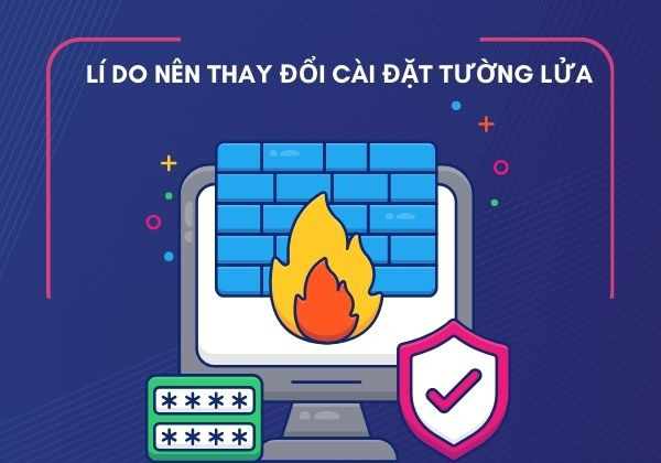 Thay đổi cài đặt tường lửa