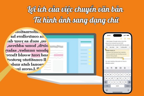 Cách lấy chữ từ ảnh