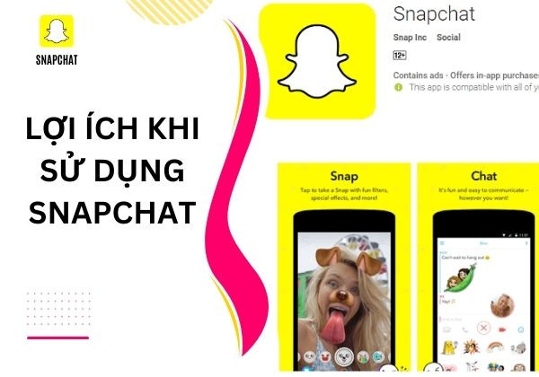 App chụp ảnh Snapchat 