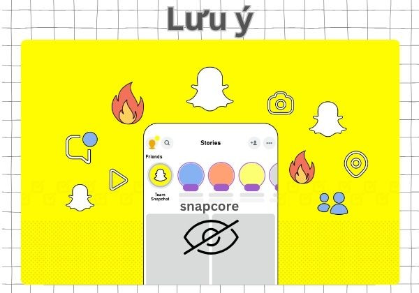 Cách ẩn Snapcore trên Snapchat