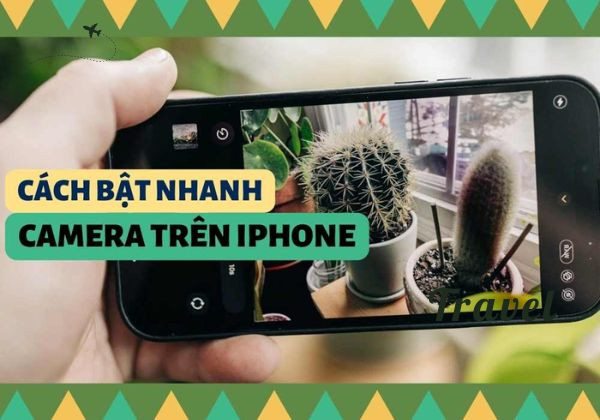 Cách bật Camera nhanh trên iPhone
