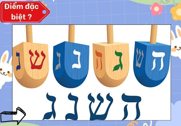 Một số điểm đặc biệt của con quay Dreidel