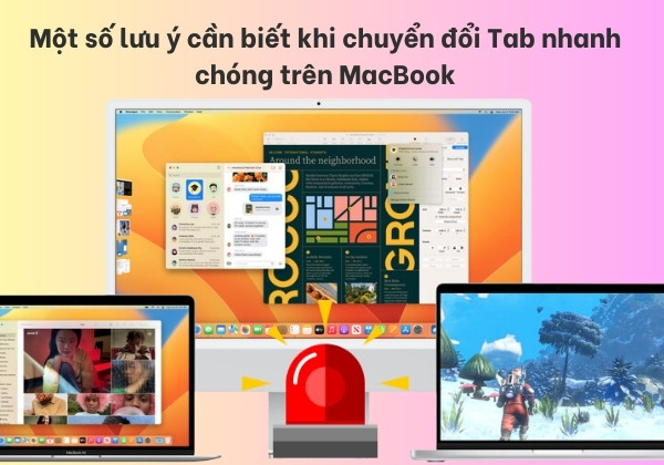 Chuyển Tab trên MacBook