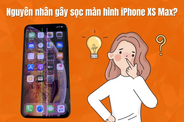 Sửa sọc màn hình iPhone XS Max bao nhiêu tiền