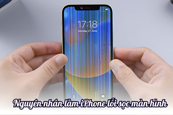 Giá sửa lỗi sọc màn hình iPhone X 