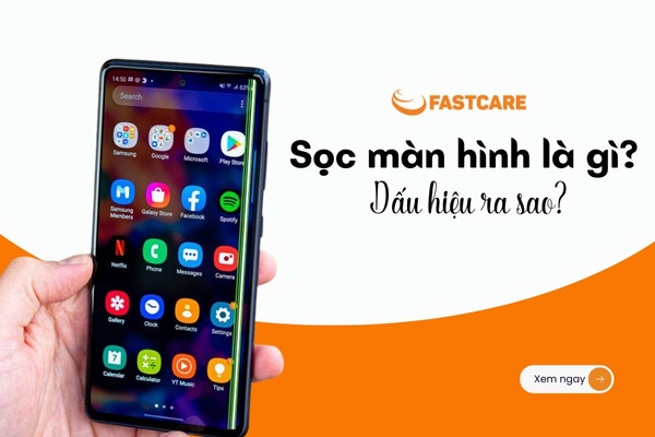 Bị sọc màn hình có ép kính được không