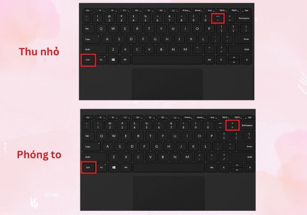 Cách phóng to và thu nhỏ trên Windows