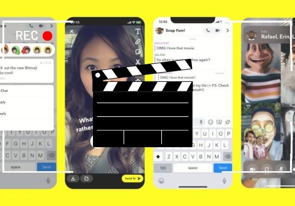 App chụp ảnh Snapchat 