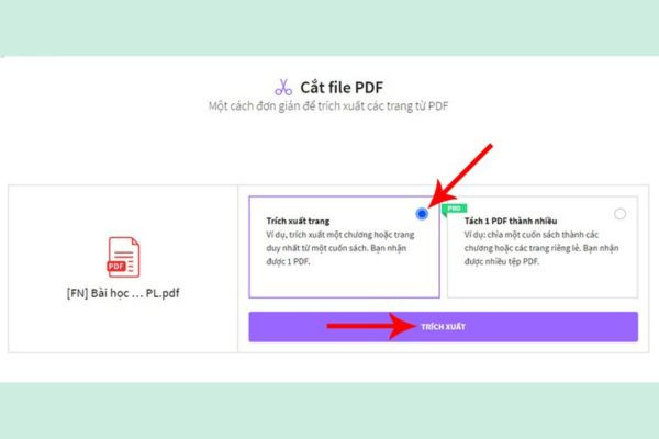 Tách file PDF