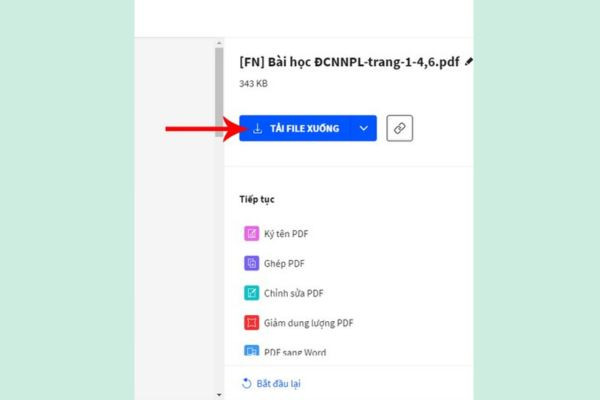 Tách file PDF
