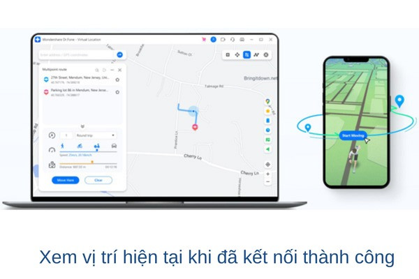 Tạo vị trí giả iPhone Tạo vị trí giả iPhone