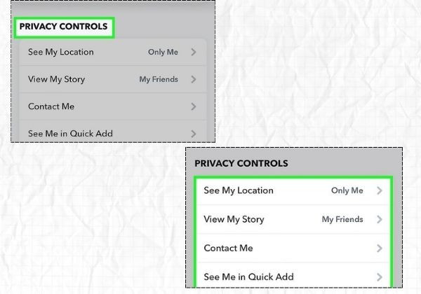 Cách ẩn Snapcore trên Snapchat