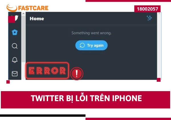 Twitter bị lỗi trên iPhone