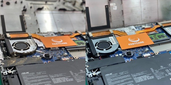 Vệ sinh laptop Asus