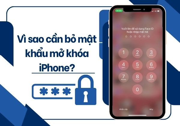 Bỏ mật khẩu mở khóa iPhone