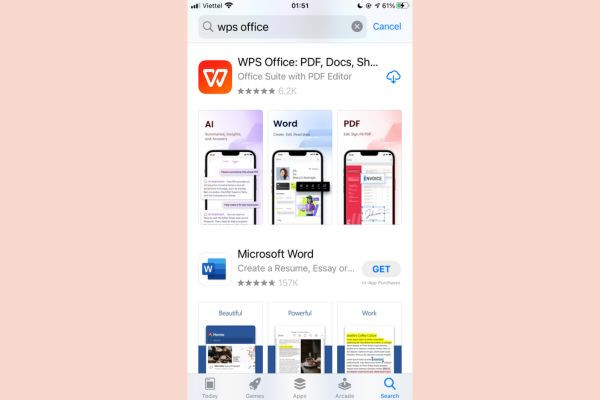 Tách file PDF trên điện thoại bằng WPS Office