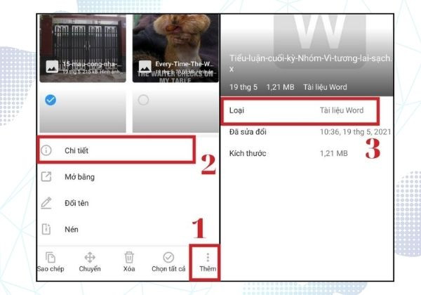 Tải file về nhưng không mở được trên điện thoại