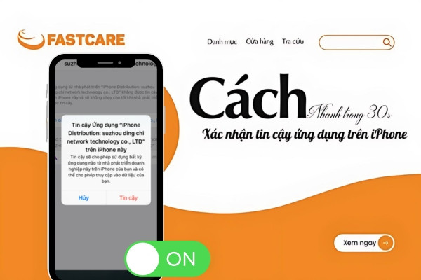 Xác nhận tin cậy ứng dụng trên iPhone Xác nhận tin cậy ứng dụng trên iPhone