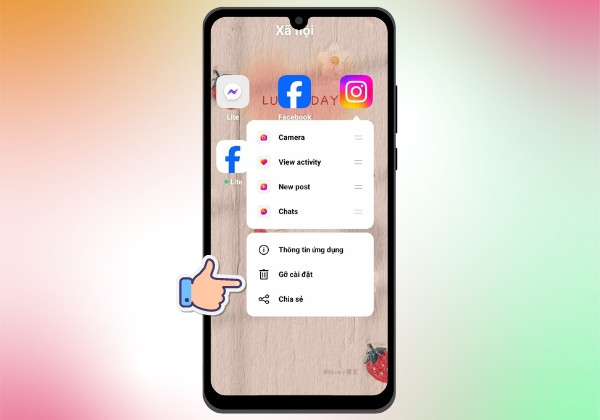 Instagram bị lỗi mạng liên kết không xác định