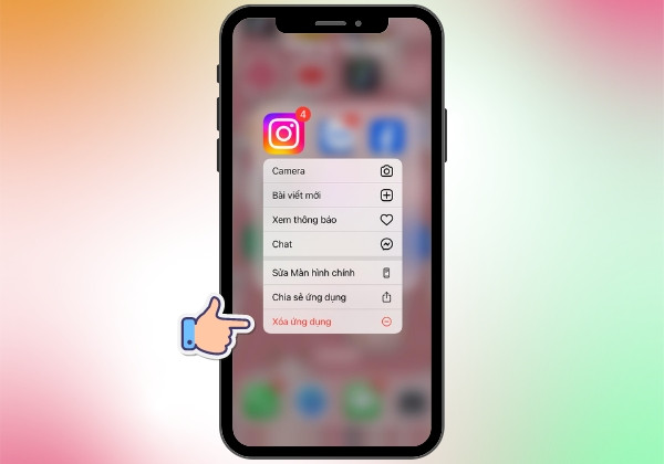 Instagram bị lỗi mạng liên kết không xác định