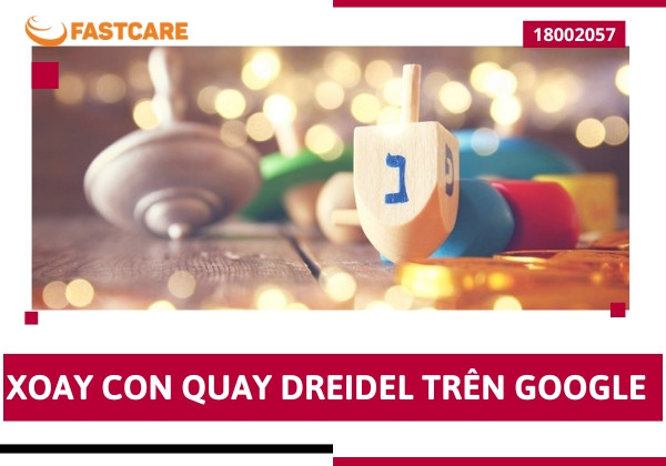Cập nhật cách xoay con quay Dreidel trên Google chi tiết