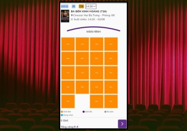 App đặt vé xem phim Cinestar&nbsp;B6