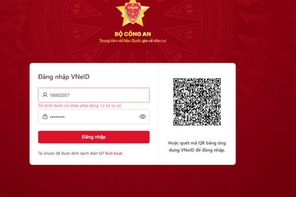 Cách đăng nhập VNeID trên máy tính B3
