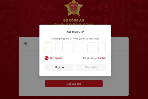 Cách kích hoạt VNeID trên máy tính B4