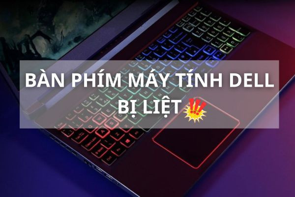 Bàn phím máy tính Dell bị liệt