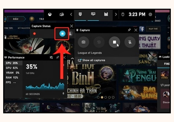 Cách 1: Sử dụng Game Bar bước 2
