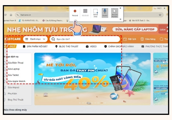 Cách 2: Sử dụng Powerpoint bước 4