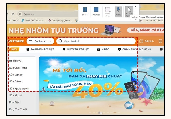 Cách 2: Sử dụng Powerpoint bước 5