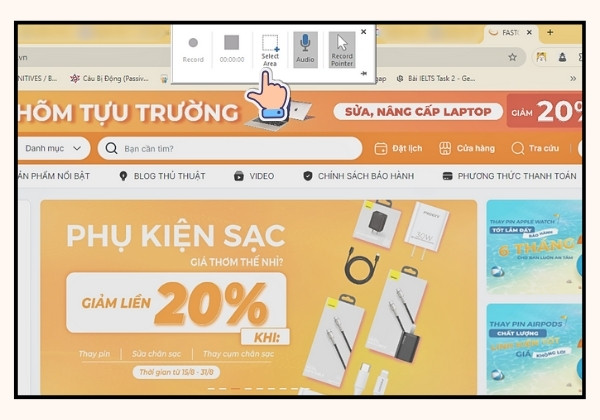 Cách 2: Sử dụng Powerpoint bước 2