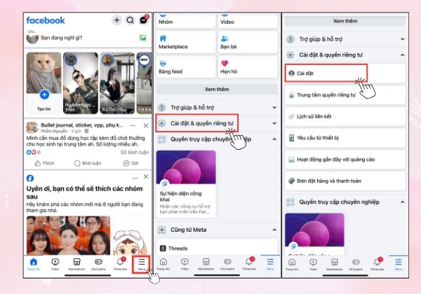 Cách bật hiển thị thông báo sinh nhật bạn bè Facebook trên điện thoại&nbsp;B2