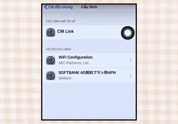 Cách cài cấu hình sim Docomo cho iPhone B4 Cách cài cấu hình sim Docomo cho iPhone B4