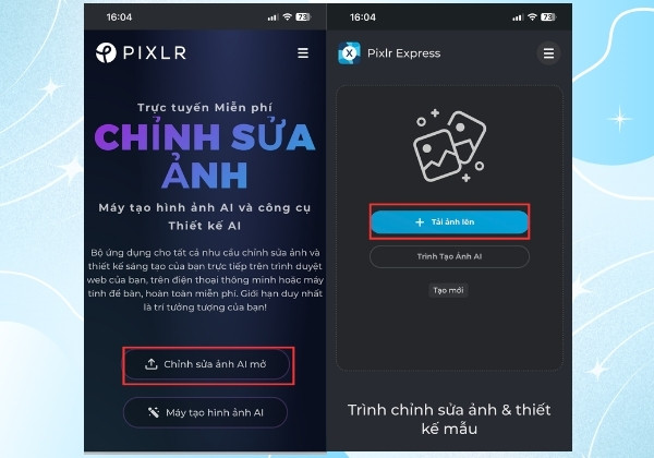 Cách chỉnh ảnh đen trắng trên iPhone bằng Pixlr online B2