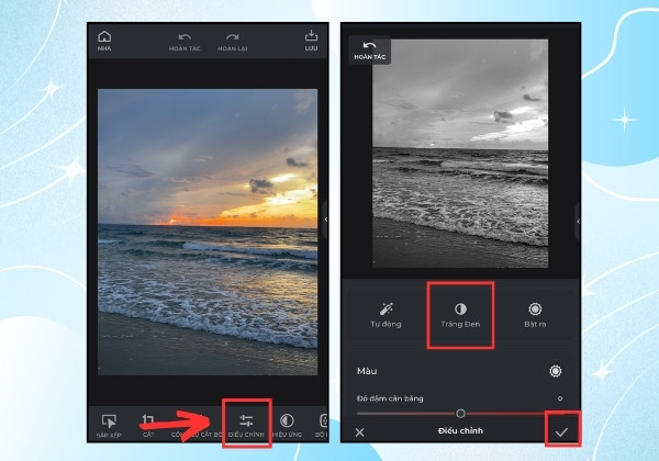 Cách chỉnh ảnh đen trắng trên iPhone bằng Pixlr online B3