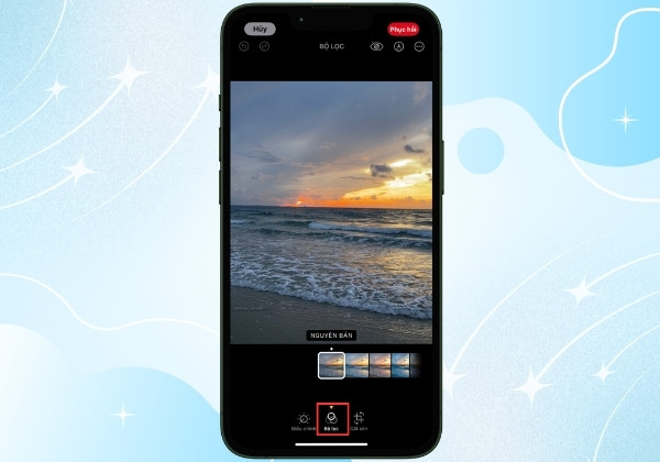 Cách chỉnh ảnh đen trắng trên iPhone bằng Ứng dụng Ảnh B3