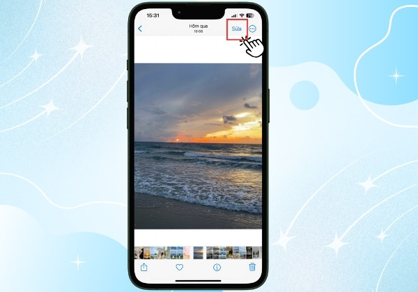 Cách chỉnh ảnh đen trắng trên iPhone bằng Ứng dụng Ảnh b2