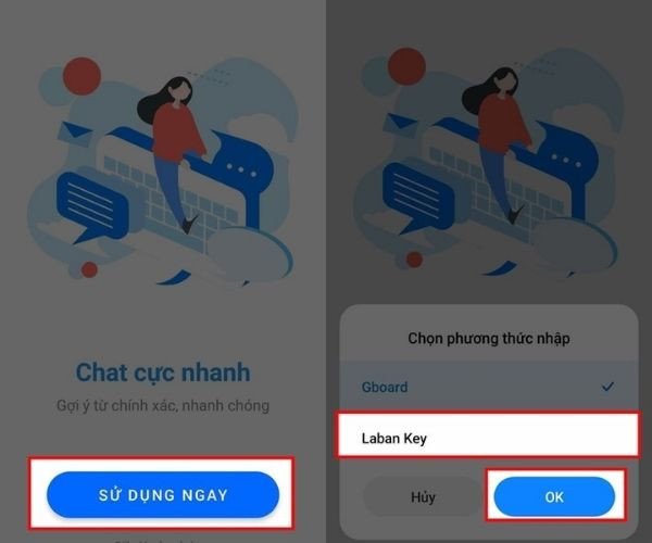 Cách chuyển giọng nói thành văn bản trên Zalo bằng bàn phím ảo B1