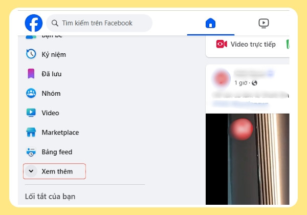 Cách khắc phục sự cố Facebook không hiện Newsfeed bằng máy tính B1