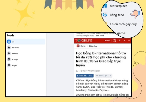 Cách khắc phục sự cố Facebook không hiện Newsfeed bằng máy tính B2