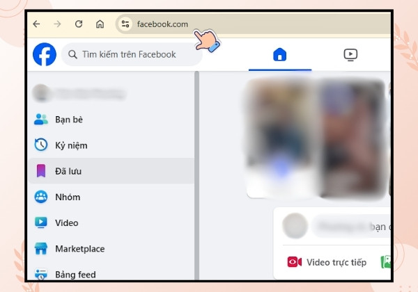 Cách khắc phục sự cố Facebook không hiện Newsfeed bằng máy tính B1