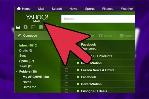 Khôi phục email đã xóa vĩnh viễn trong yahoo