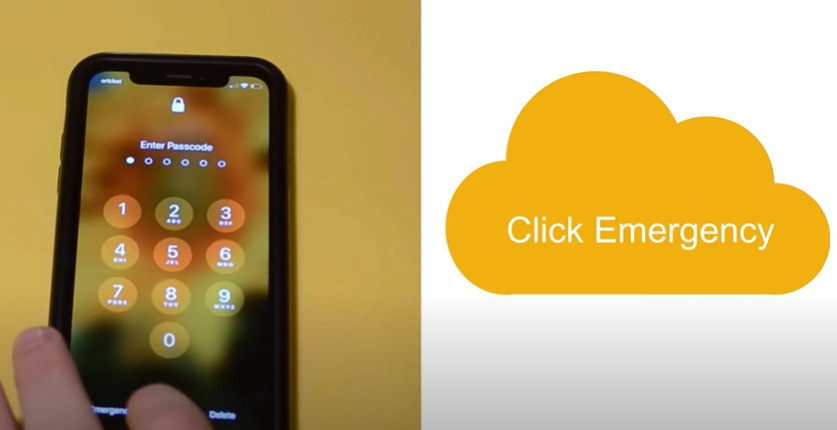 Cách mở khóa iPhone bằng cuộc gọi khẩn cấp bước 2