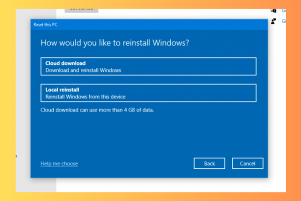 Cách reset Windows 11 về trạng thái như ban đầu B3