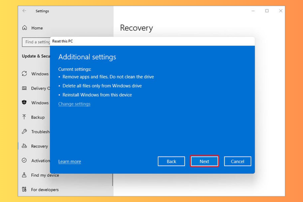 Cách reset Windows 11 về trạng thái như ban đầu B4