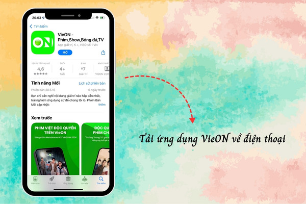 Cách tải và đăng ký tài khoản VieON miễn phí bước 2 Cách tải và đăng ký tài khoản VieON miễn phí bước 2